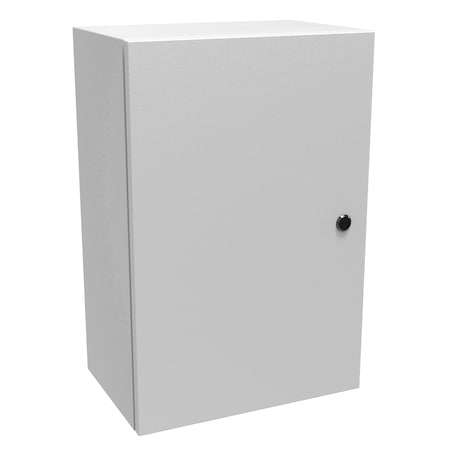 Hammond Slotted 1/4 Turn Latch Electrical Enclosures, 24 in H, 10 in D, 16 in W EN4SD241610LG